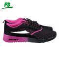 Wholesale flyknit fabric branded women sports shoes